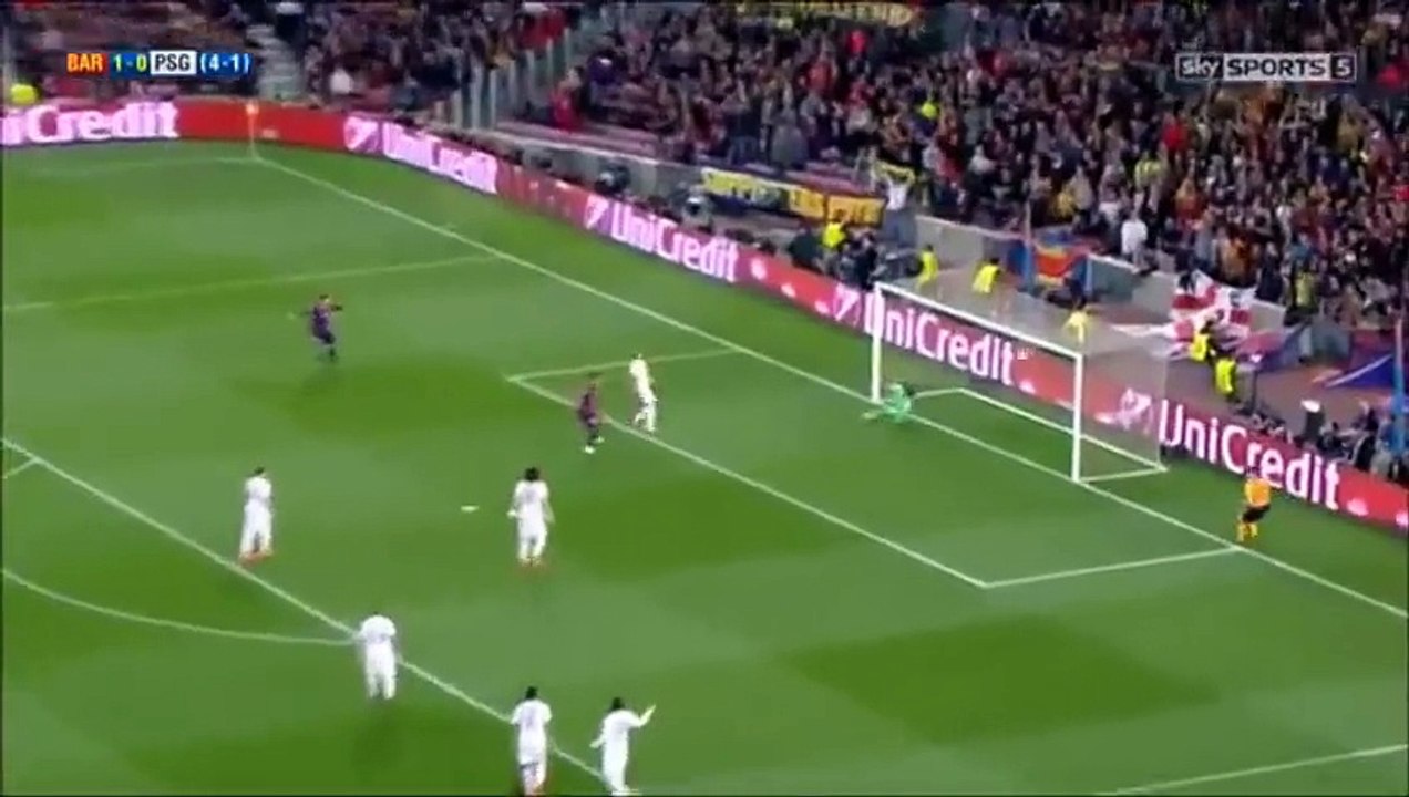 Barcelona 2-0 PSG Highlights and Goals April 21, 2015