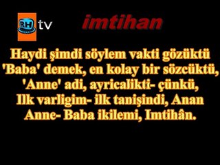 imtihan 1 şevket okyay