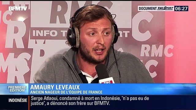Amaury Leveaux : «La coke, ça m'est arrivé plein de fois»
