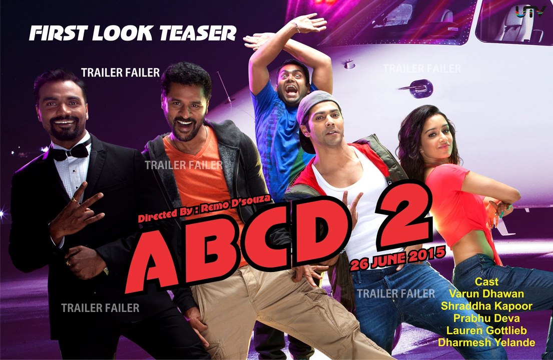 ABCD 2 FIRST LOOK TRAILER 2015