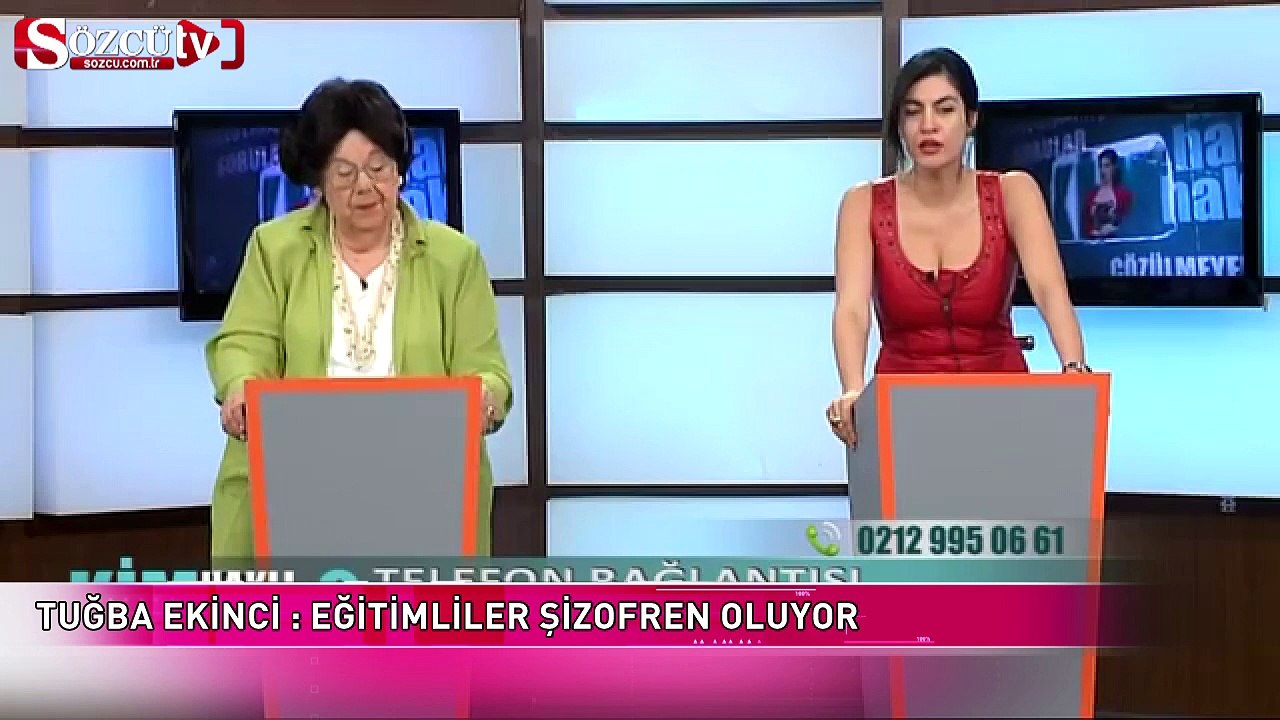 Tuğba Ekinci: Eğitimliler şizofren oluyor