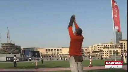 eagle's flying from burj khalifa from dubai