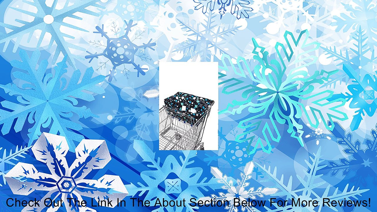 Bambella Designs Blue Circles Shopping Cart Liner Review