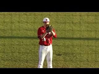 awesome catch by fielder