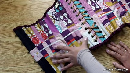Tighter Corsets "Ref R" Purple Underbust Review | Lucy's Corsetry