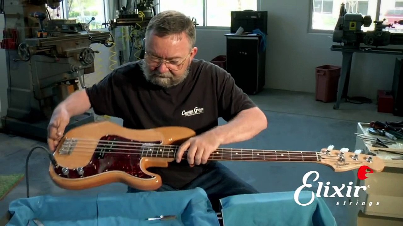 Setting Up Your Bass Guitar Bridge Action Height Adjustment (Step 2 of