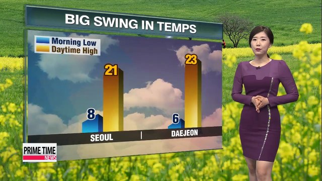 Warmer and sunnier Thursday