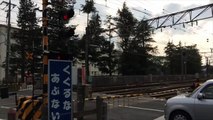 railroad crossing in japan[ 踏切]西武線オンパレード④連発！