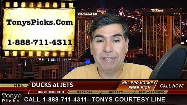 NHL Game 4 Free Pick Prediction Anaheim Ducks vs. Winnipeg Jets Odds Playoff Preview 4-22-2015
