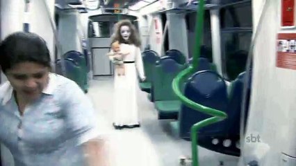 Metroda Korkutan Hayalet Şakası..