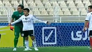 Artur Gevorkyan scored a gorgeous goal directly off a corner kick against Tractor Sazi Tabriz