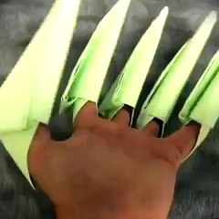 How to Make: Origami Dragon Claws
