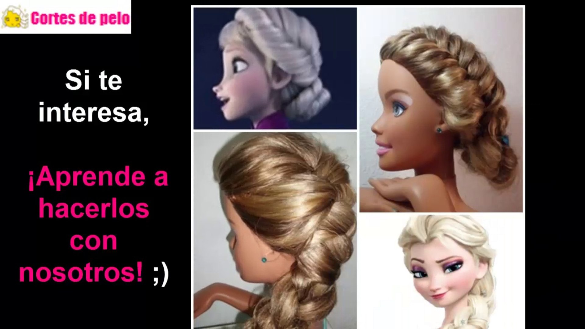 2 PEINADOS ELSA FROZEN | Paso a Paso con Barbie! - Vídeo Dailymotion