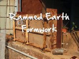 Rammed Earth Formwork