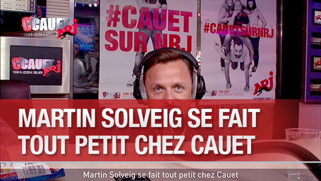 Martin Solveig se fait tout petit chez Cauet - C'Cauet sur NRJ