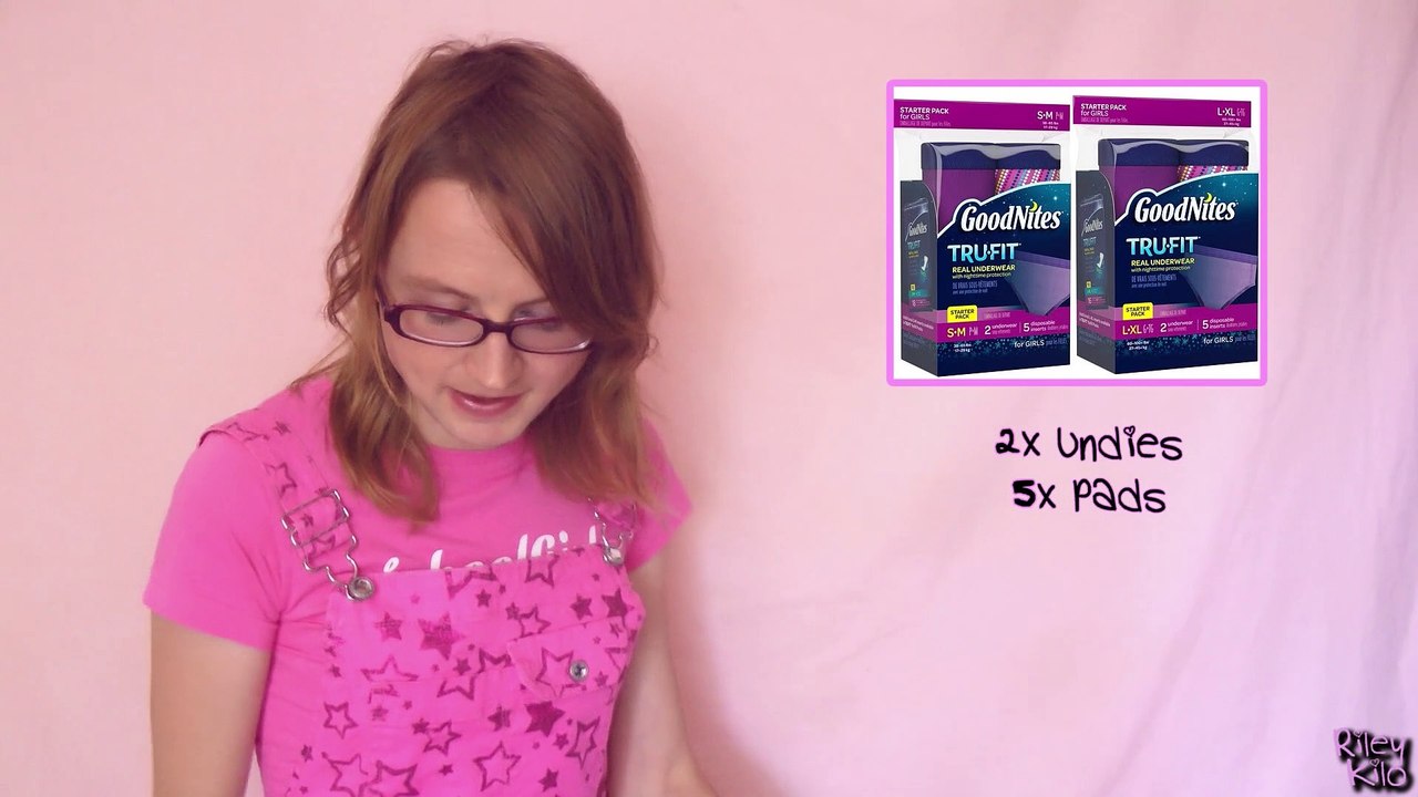 StayDiapered Goodnites TruFit Review! video Dailymotion