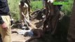 Dunya News - Wazirabad_ Butcher caught slaying donkey