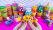 Play-Doh Surprise Eggs Minnie Mouse Spongebob Squarepants Disney Frozen Cars 2 Smurfs Toys FluffyJe