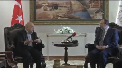 Hak-İş Başkanı Arslan'dan, Diyanet İşleri Başkanı Görmez'e Ziyaret