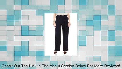 Elie Tahari Women's Alena Fluid Crepe Wide Leg Pant Review