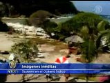 Video inédito del tsunami del 2004 en el océano Índico