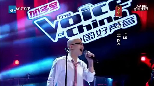 ALL judges shocked!! The most amazing voice from The Voice Of China 2012 [Singer: Ping An ]