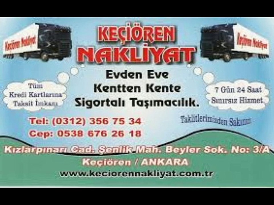 Ankara Diyarbakır Arası Nakliyat 312 380 65 90  Keçiören Nakliyat ,Evden Eve Nakliyat,Parça Eşya,Yük Taşıma,