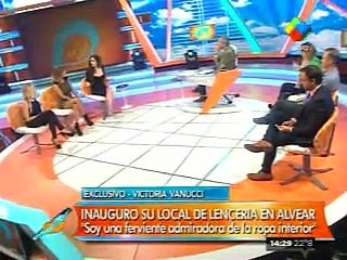 Victoria Vanucci en Intrusos