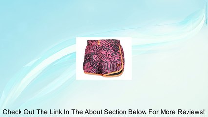 Nike Girl's Wild Safari Print Mesh Shorts Pink/Black/Orange Review