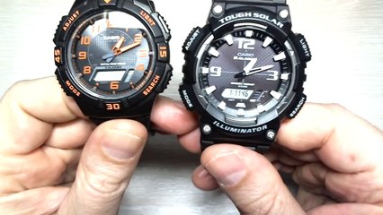 Casio AQS800W vs Casio AQS810W