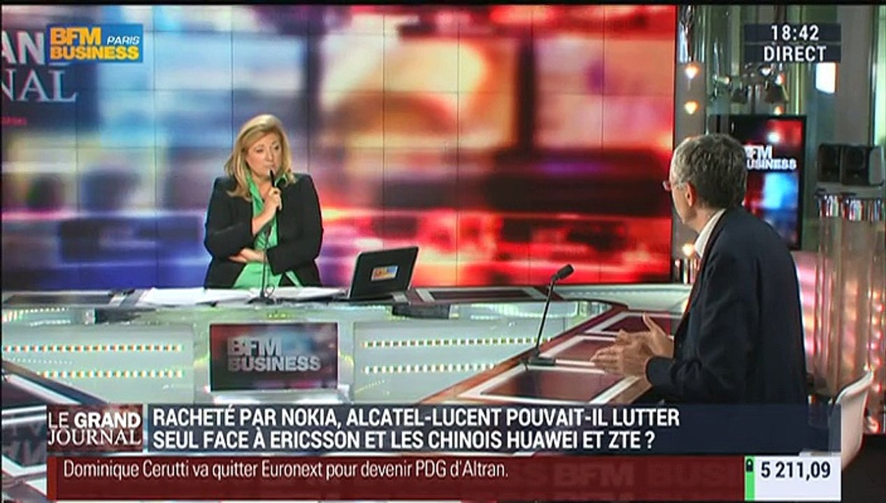 Michel Combes, directeur général d'Alcatel-Lucent (2/2) – 22/04