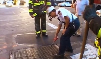 Original footage of the 1st plane hitting the WTC