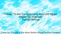 Tinksky 12-24V Car Motorcycle Blue LED Digital Display DC Voltmeter Review