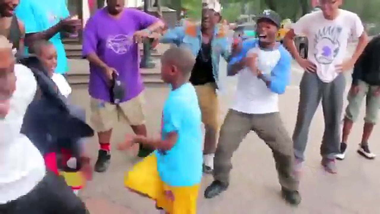 Two Black Kids Making Everyone Dance