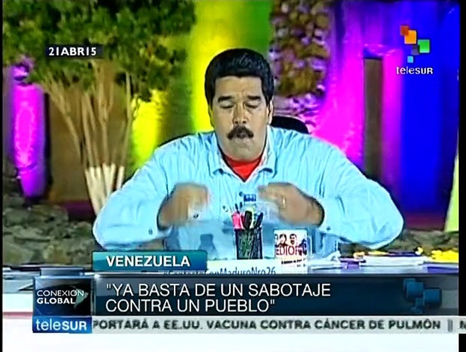 Acusa Nicolás Maduro a Mariano Rajoy de apoyar su derrocamiento