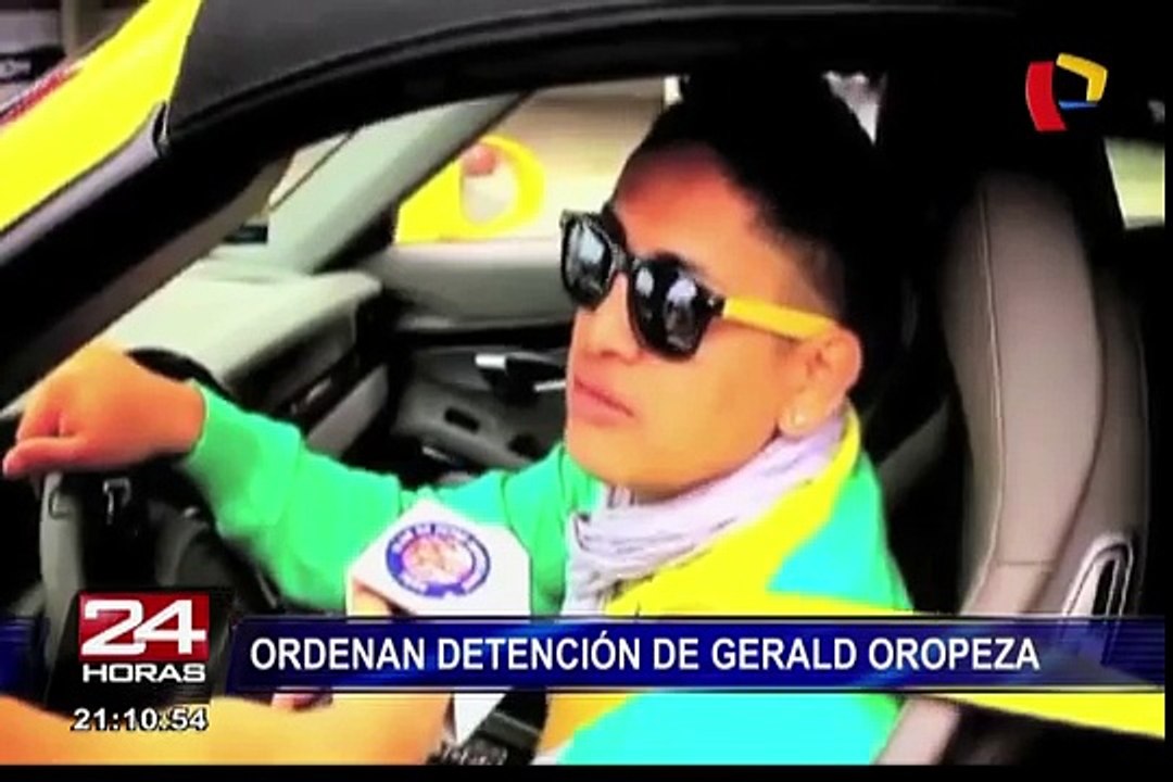 Fiscalía solicitó la detención preventiva de Gerald Oropeza López
