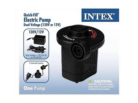 Quick-Fill Electric Pump Dual Voltage (110-120V or 12V)