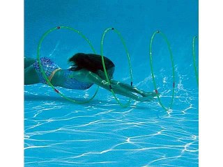 Slalom Hoops Swim Course