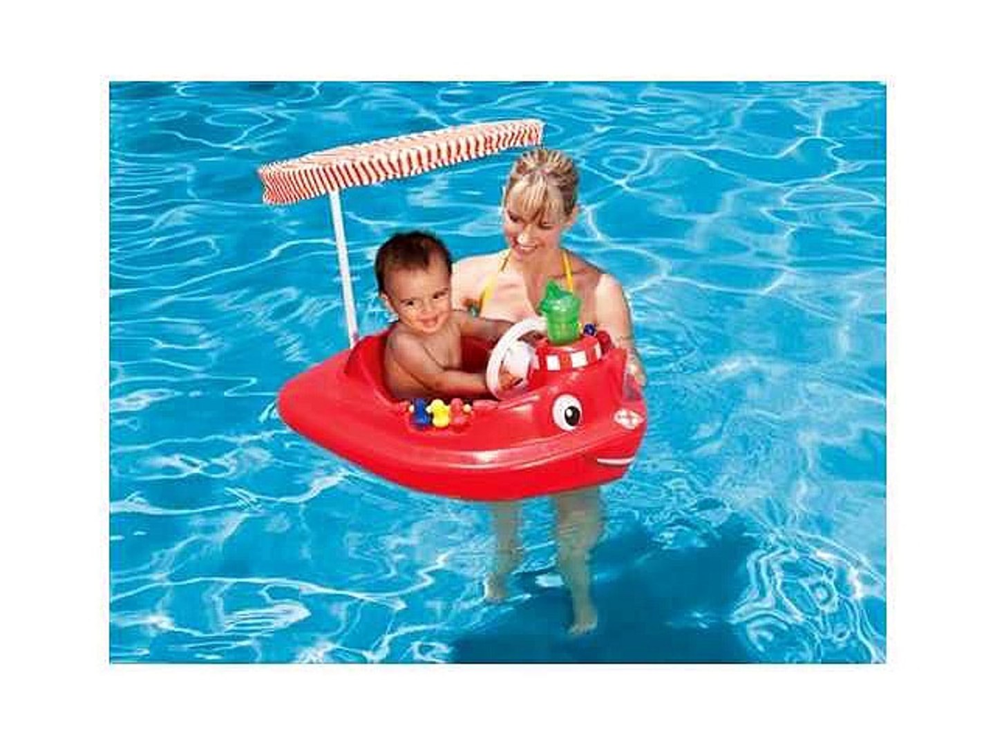 nippas swim ring with canopy