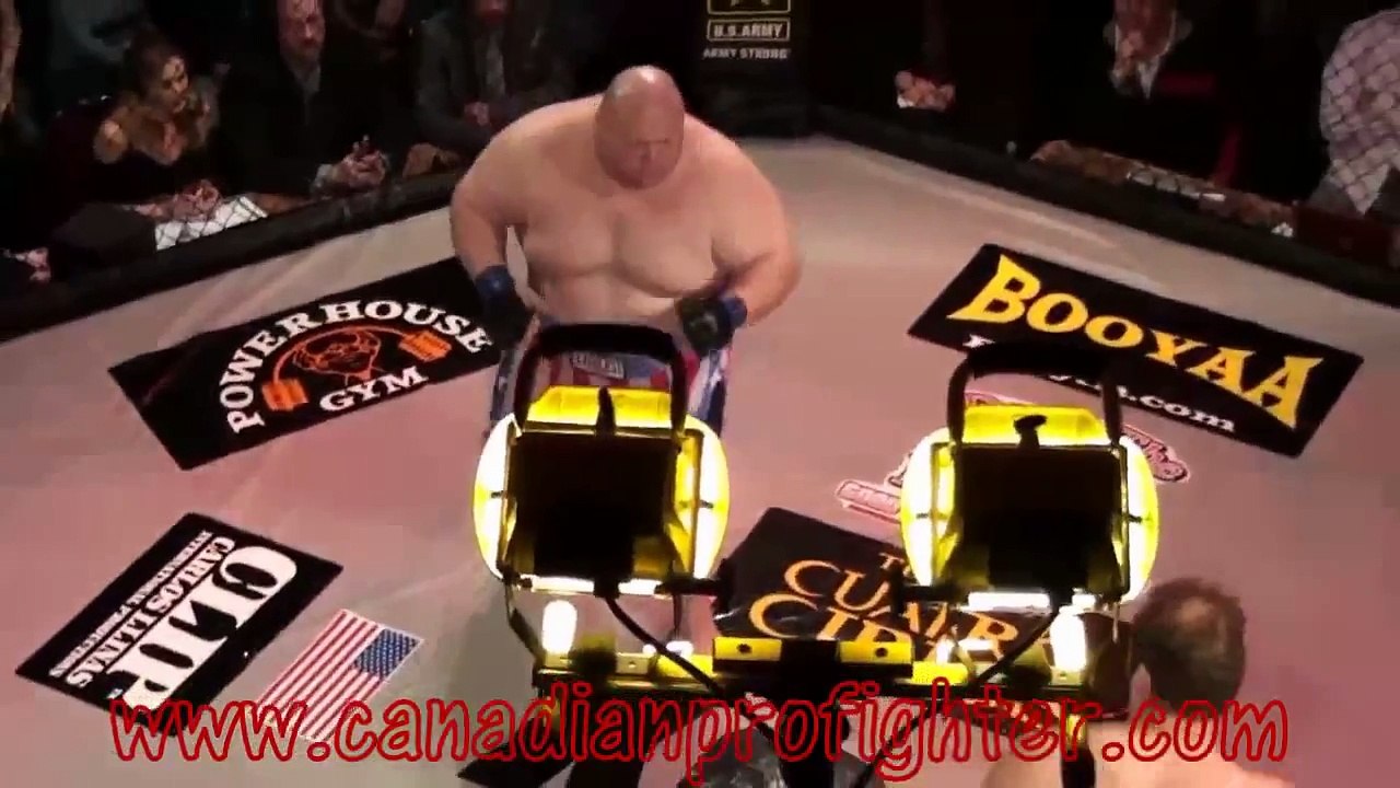 Butterbean's MMA Fight VS Jeff Kugel (Edit)