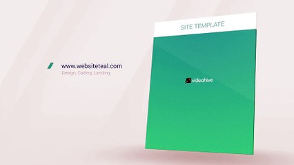 After Effects Project Files - Web Portfolio - VideoHive 10016979