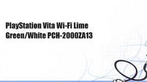 PlayStation Vita Wi-Fi Lime Green/White PCH-2000ZA13