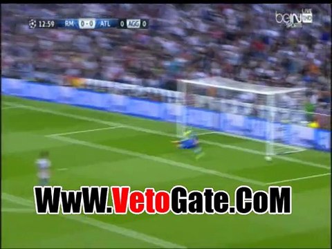 تسديده صاروخيه كريستيانو رونالدو امام شباك اتلتيكو مدريد