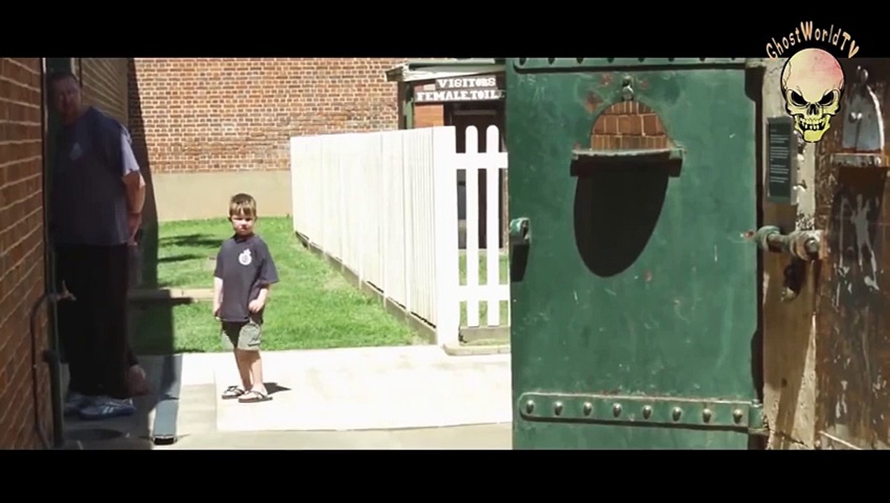 Ghost caught on tape opening door in Australian Jail