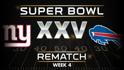 Super Bowl Rematch: Giants vs. Bills