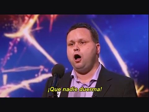 Paul Potts Audición - Subtítulos Español.