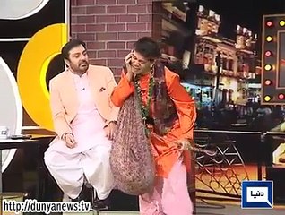Jogi Baba Sadhoo Sant Faqeer of Mazaaq Raat 15 April 2015 - Dunya News