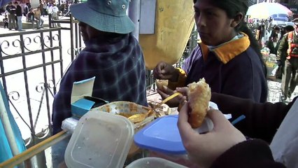 Street Food in La Paz, Bolivia
