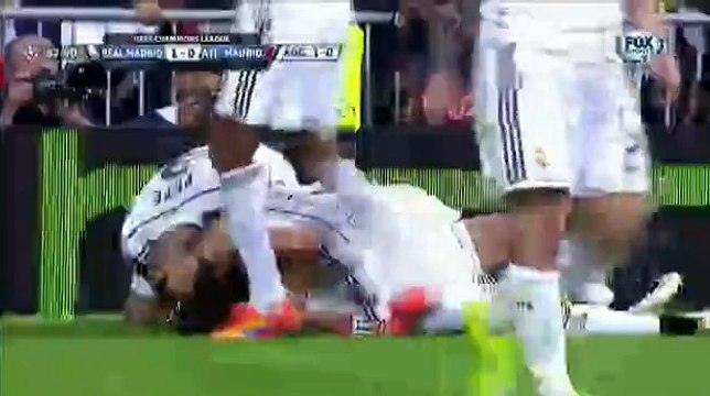 Javier Hernandez Goal Real Madrid 1 - 0 Atletico Madrid 22/04/2015 - Champions League