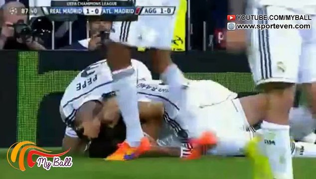 Javier Hernandez Goal ~ Real Madrid vs Atlético Madrid 1-0 ► UEFA Champions League 22.04.2015